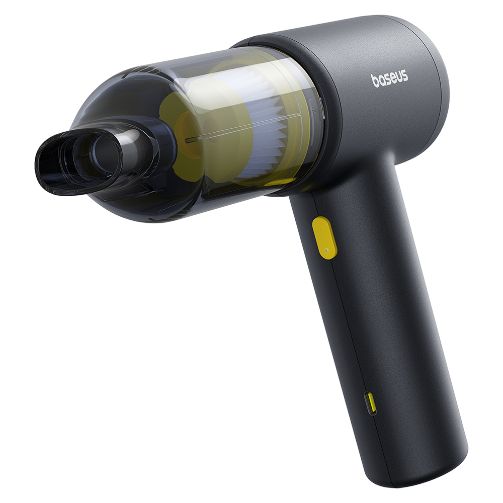 Aspirator Auto Portabil Baseus 5000Pa 54000RPM Black [4]