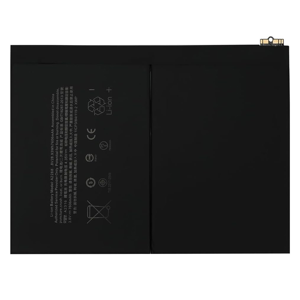 Baterie pentru iPad 10 (2022) / Air 4 (2020) / Air 5 (2022), 7606mAh - OEM A2288 - Black [3]