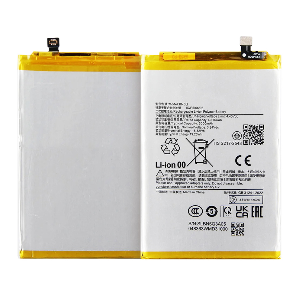 Baterie pentru Xiaomi Redmi 13C 4G, 4900mAh - OEM BN5Q (21764) - Black [1]