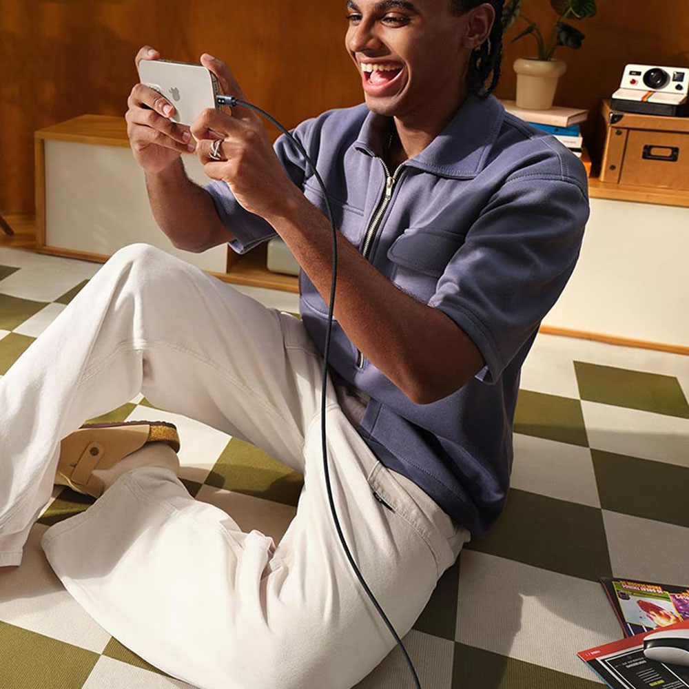 Cablu Ugreen USB-C la USB-C 100W 0.5m Space Gray [5]