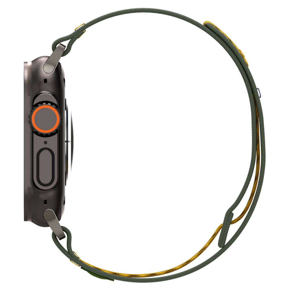 Curea pentru Apple Watch 6  / 7 / 8 / 9 / 10 / SE / SE 2 / Ultra / Ultra 2 (44/45/46/49mm) - Spigen Athlex Air - Active Green [11]