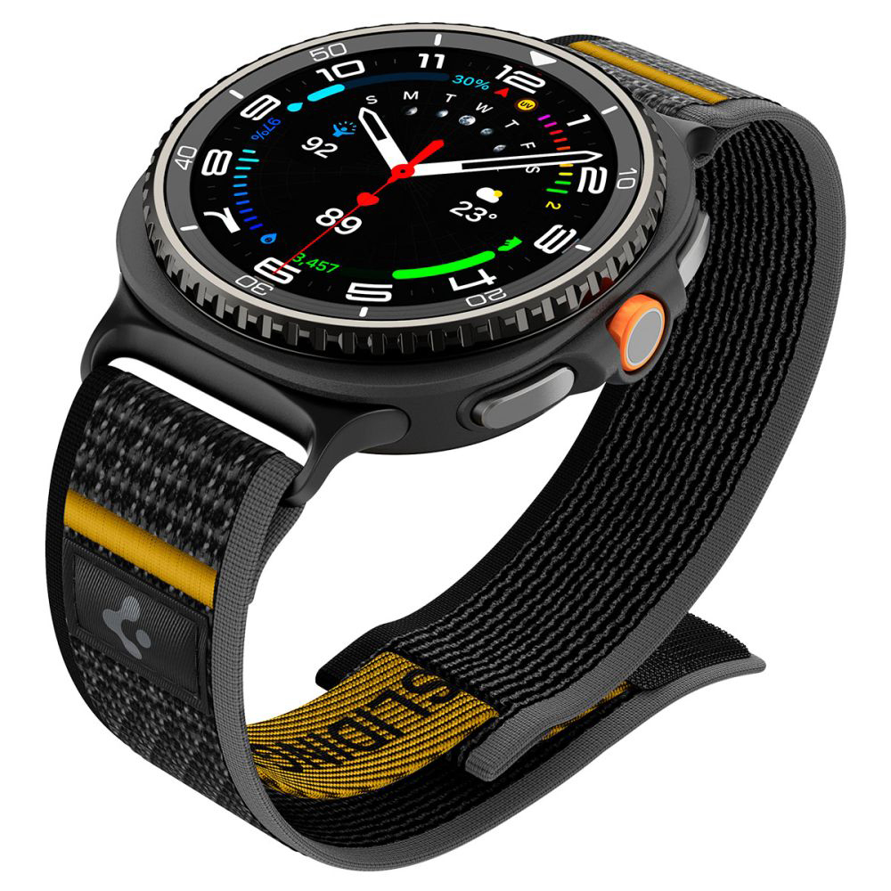 Curea pentru Samsung Galaxy Watch8 40mm/Watch8 44mm/Watch8 Classic - Spigen Athlex Air - Active Black [7]