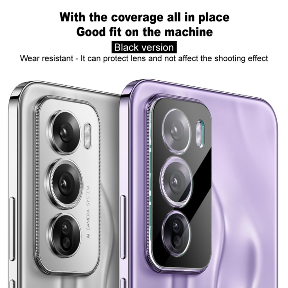 Folie Camera pentru Oppo A5 Pro 4G / A5 Pro 5G - Techsuit Full Camera Glass - Black [3]