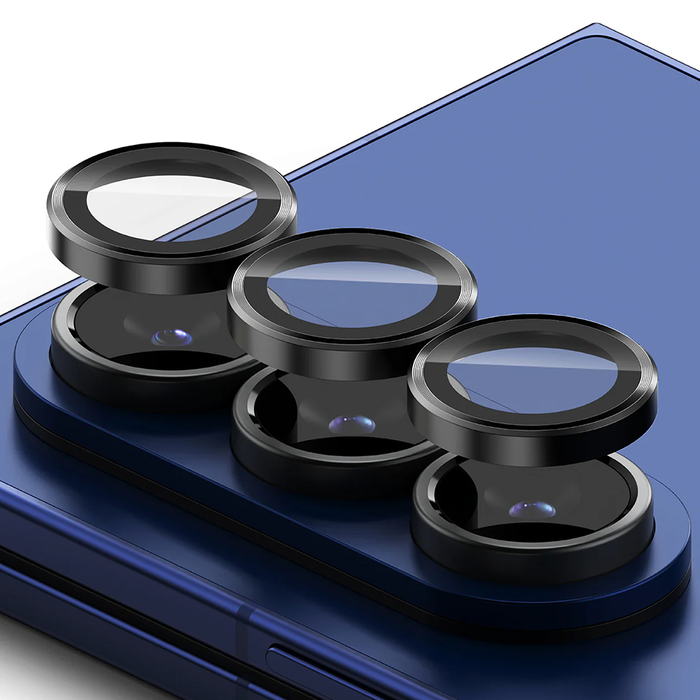 Folie Camera pentru Samsung Galaxy Z Fold7 - Ringke Camera Lens Frame Glass - Black [1]