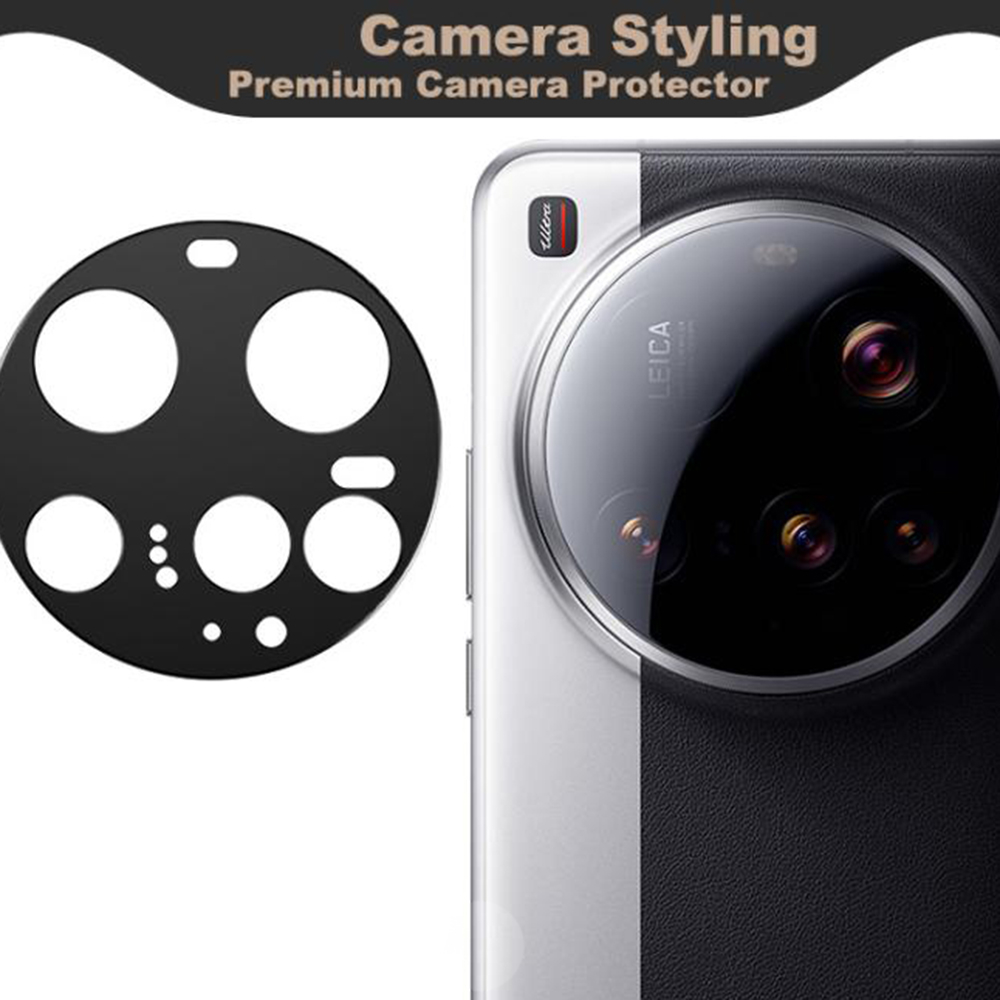 Folie Camera pentru Xiaomi 15 Ultra - Techsuit Full Camera Glass - Black [5]