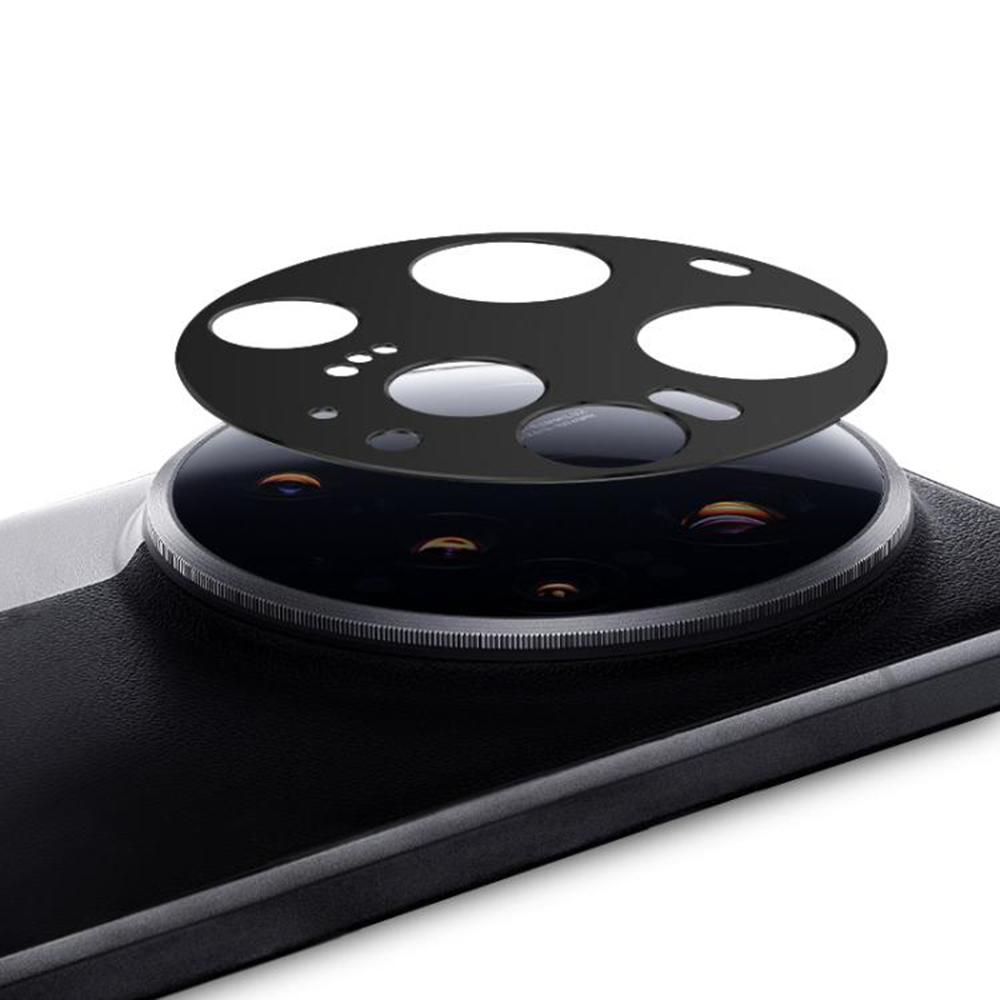 Folie Camera pentru Xiaomi 15 Ultra - Techsuit Full Camera Glass - Black [4]