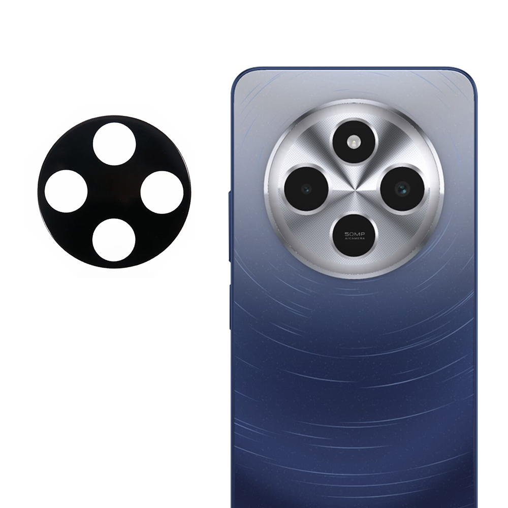 Folie Camera pentru Xiaomi Redmi 14C / Poco C75 - Techsuit Full Camera Glass - Black [1]