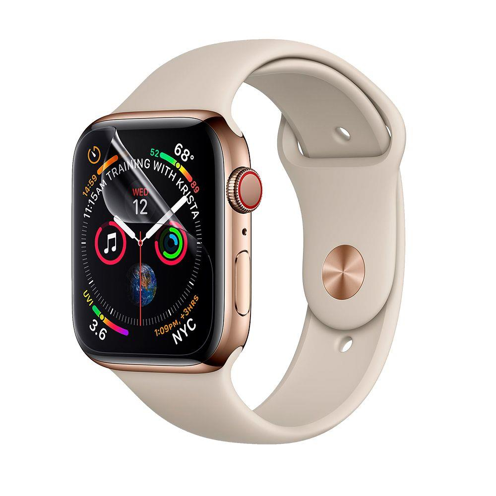 Folie pentru Apple Watch 4 / 5 / 6 / SE / SE 2 / 7 / 8 / 9 (40mm / 41mm) (set 3) - Spigen Neo Flex - Clear [2]