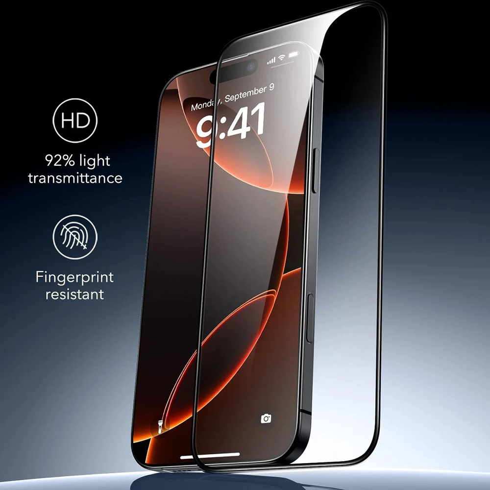 Folie pentru iPhone 17 / iPhone 16 Pro (set 3) - ESR Armorite Screen Protector UltraFit - Clear [6]