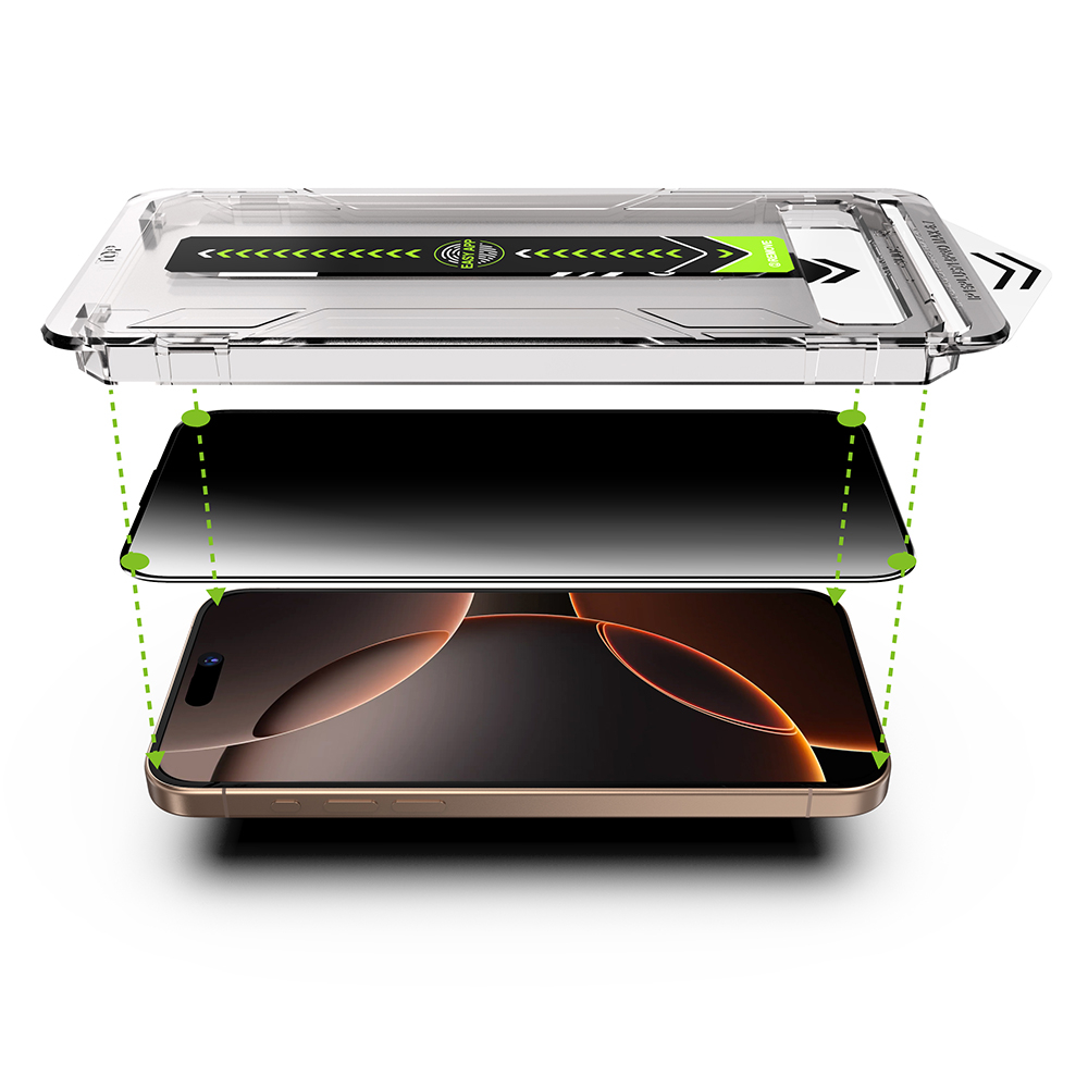 Folie pentru iPhone 17 Pro Max - Techsuit TitanGlass FullCover - Privacy [4]