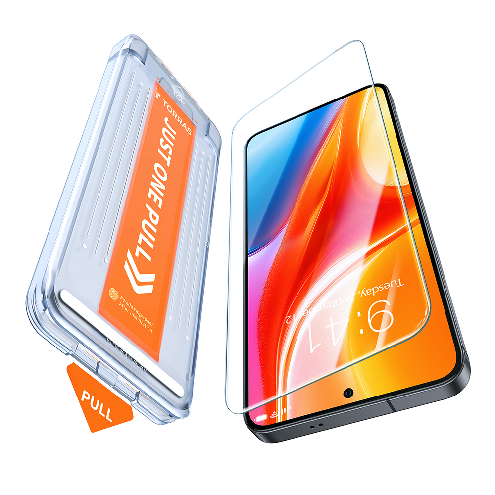 Folie pentru Samsung Galaxy S24 - Torras GlassGo Install Master - Clear [3]
