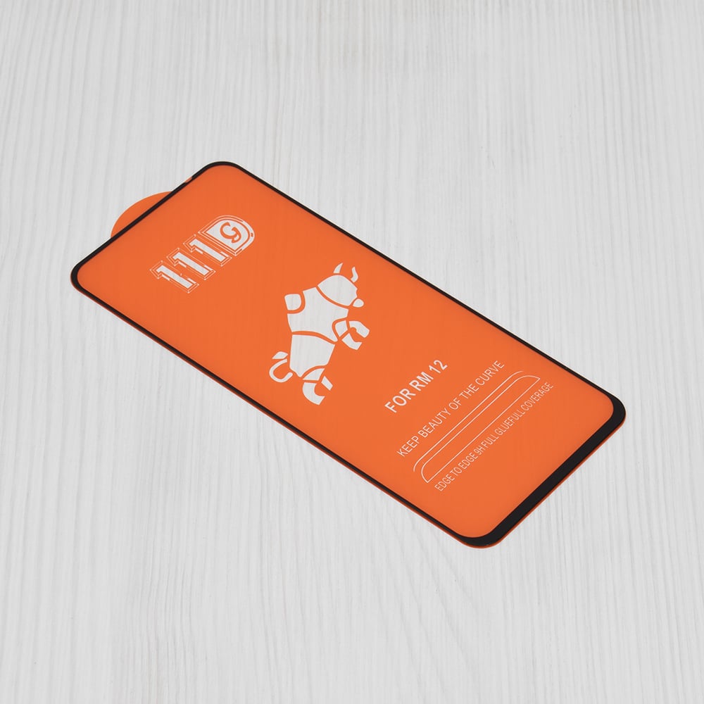 Folie pentru Xiaomi Redmi 12 4G / 12 5G / 13 / Poco M6 4G - Techsuit 111D Full Cover / Full Glue Glass - Black [2]