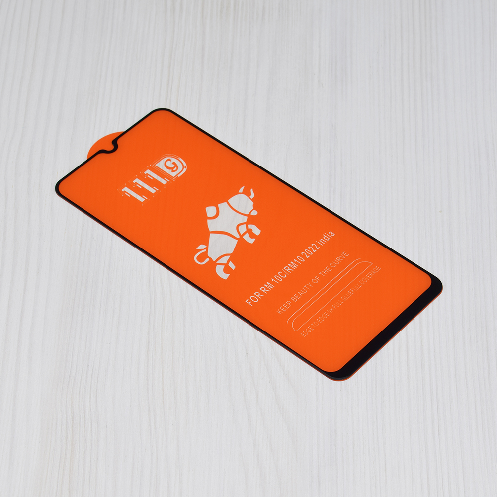 Folie pentru Xiaomi Redmi A3 / Redmi A3x - Techsuit 111D Full Cover / Full Glue Glass - Black [2]