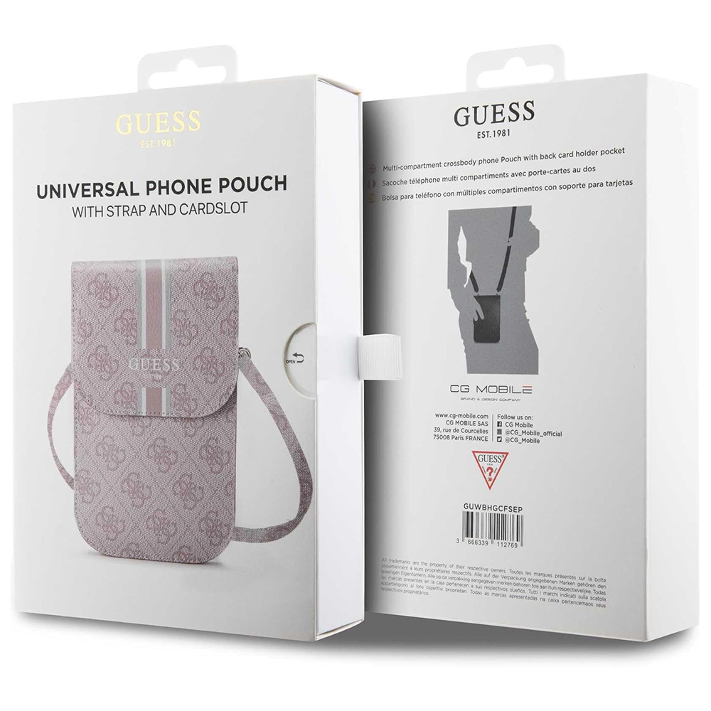 Geanta Originala pentru Telefon - Guess (GUWBP4RPSP) - Pink [7]