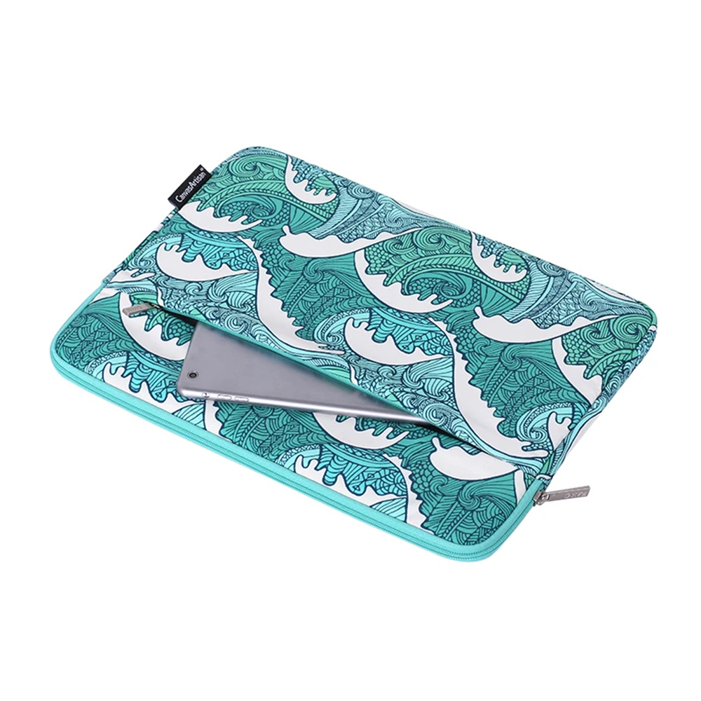 Geanta Tableta 12 - 13" - CanvasArtisan (H3-14) - Green" [5]