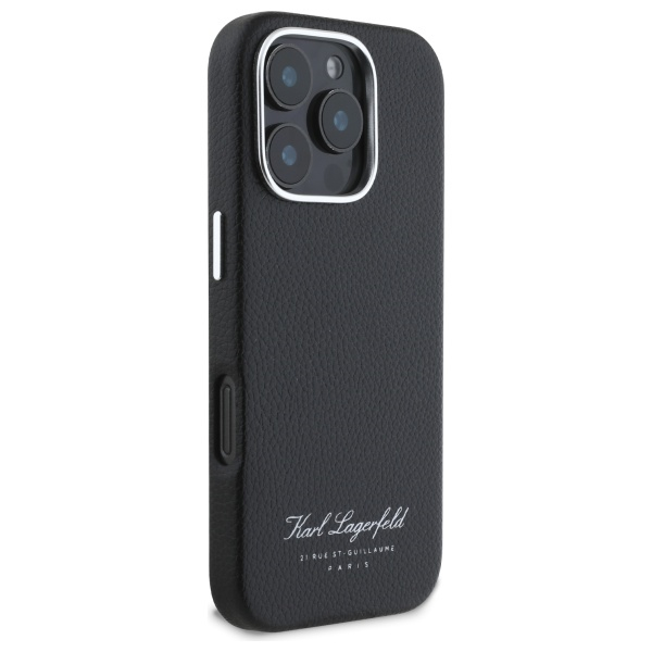 Husa iPhone 16 Pro Max - Karl Lagerfeld Hardcase Leather Hotel  - RSG [6]