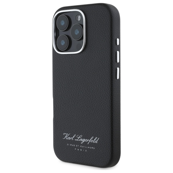 Husa iPhone 16 Pro Max - Karl Lagerfeld Hardcase Leather Hotel  - RSG [5]