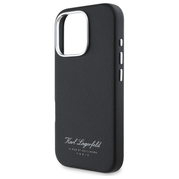 Husa iPhone 16 Pro Max - Karl Lagerfeld Hardcase Leather Hotel  - RSG [2]