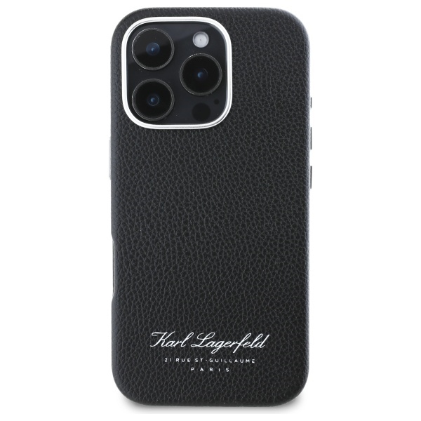 Husa iPhone 16 Pro Max - Karl Lagerfeld Hardcase Leather Hotel  - RSG [3]