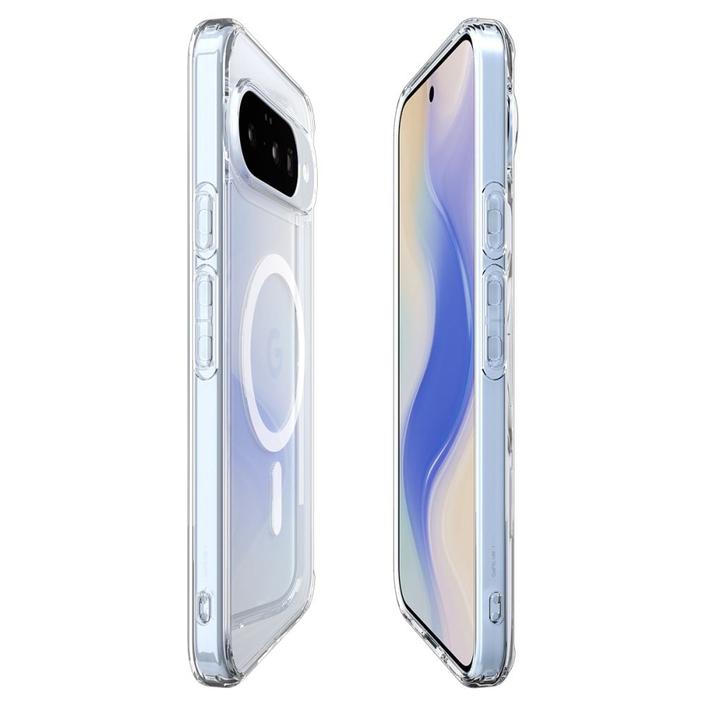 Husa pentru Google Pixel 10 Pro XL - Spigen Ultra Hybrid MagSafe - Clear/White [7]