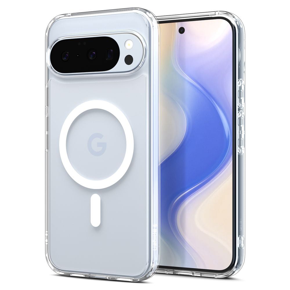 Husa pentru Google Pixel 10 Pro XL - Spigen Ultra Hybrid MagSafe - Clear/White [2]