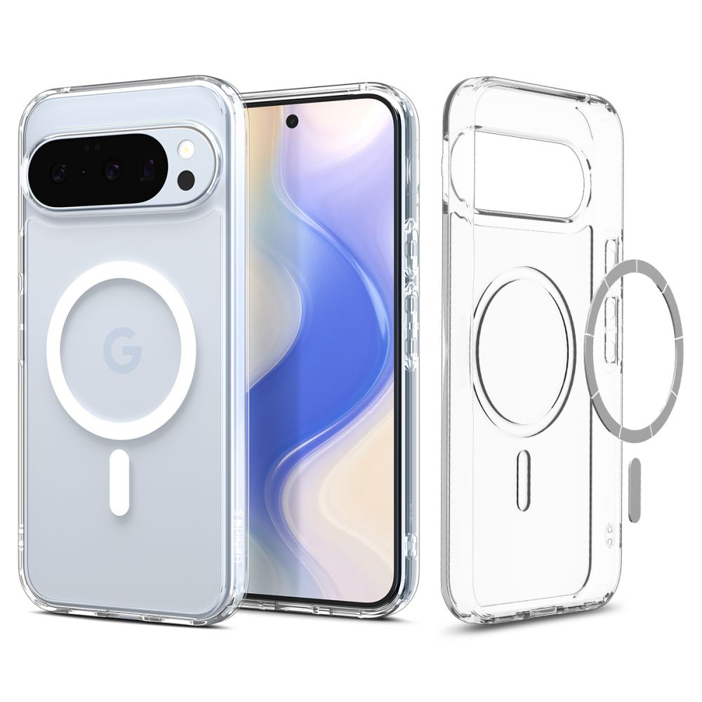 Husa pentru Google Pixel 10 Pro XL - Spigen Ultra Hybrid MagSafe - Clear/White [1]