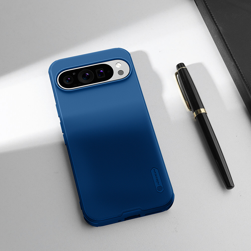 Husa pentru Google Pixel 9 Pro XL - Nillkin Super Frosted Shield Pro - Blue [6]