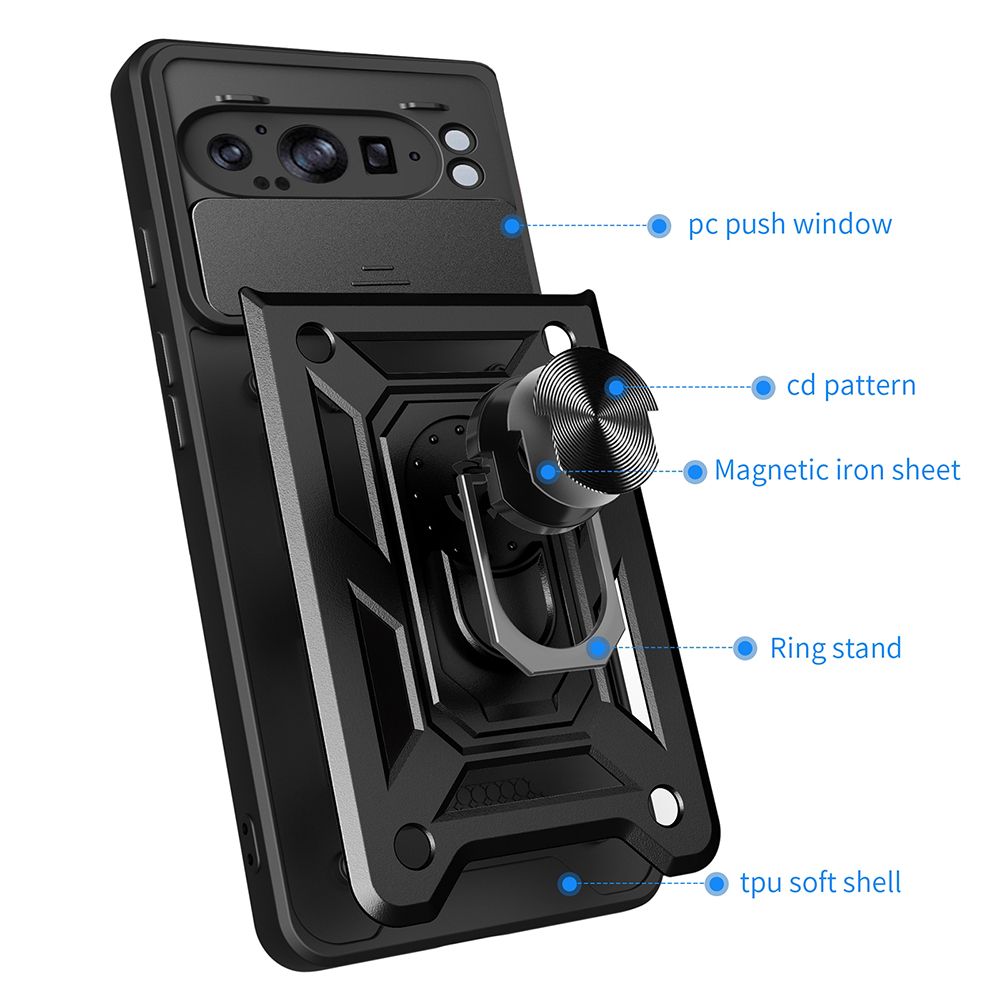 Husa pentru Google Pixel 9 Pro XL - Techsuit CamShield Series - Green [2]