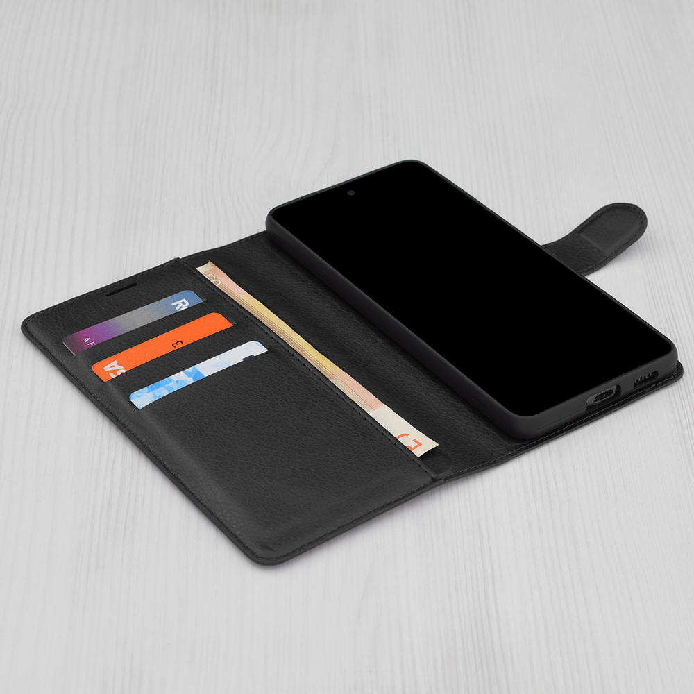 Husa pentru Honor Magic7 Pro - Techsuit Leather Folio - Black [3]