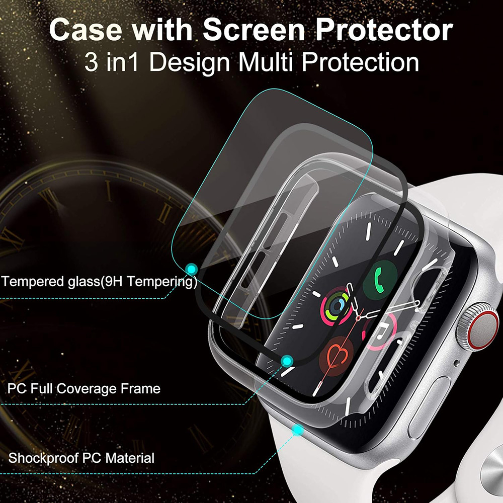 Husa pentru Huawei Watch Ultimate + Folie - Techsuit Defense360 Pro - Clear [3]