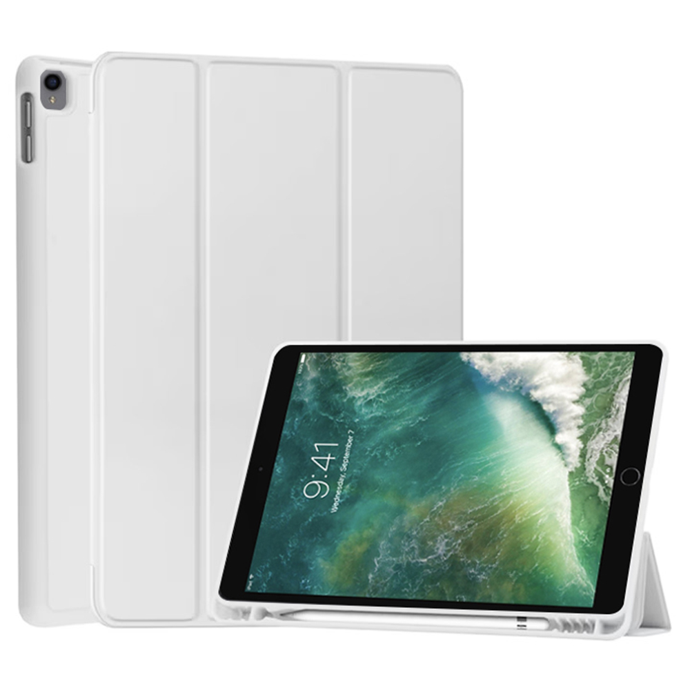 Husa pentru iPad Air 10.5 2019 / iPad Pro 10.5 2017 - Techsuit Flex Trifold - Black [2]