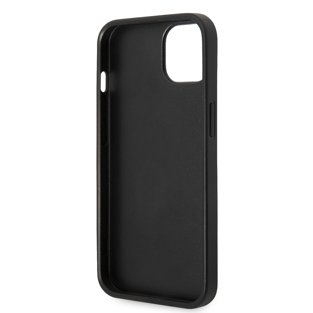 Husa pentru iPhone 14 Plus - Karl Lagerfeld Hardcase Glitter  - Plaque Logo [4]