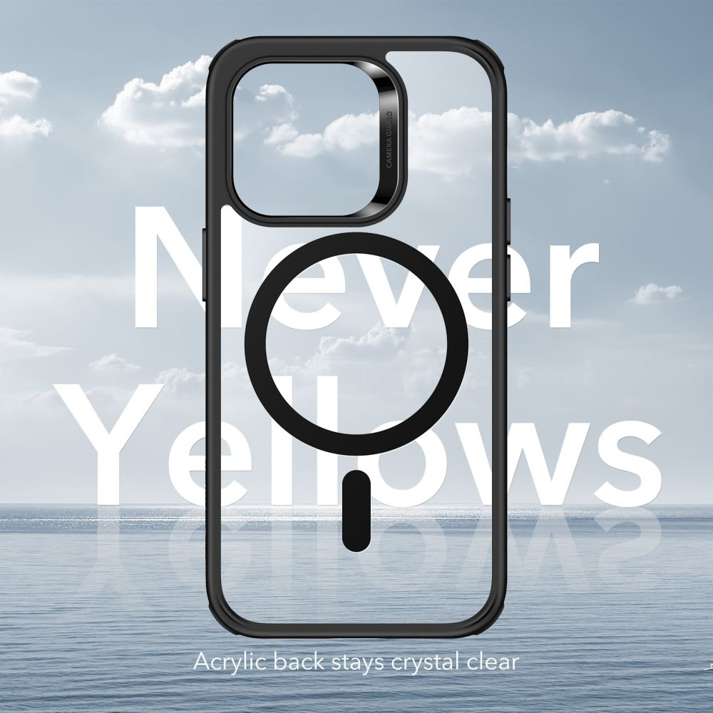 Husa pentru iPhone 14 Pro - ESR Classic Hybrid HaloLock - Clear Black [6]
