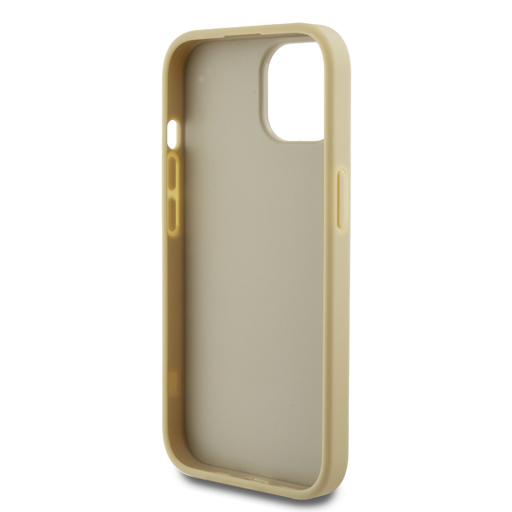 Husa pentru iPhone 15 Plus - Guess Glitter Script Big 4G - Gold [4]