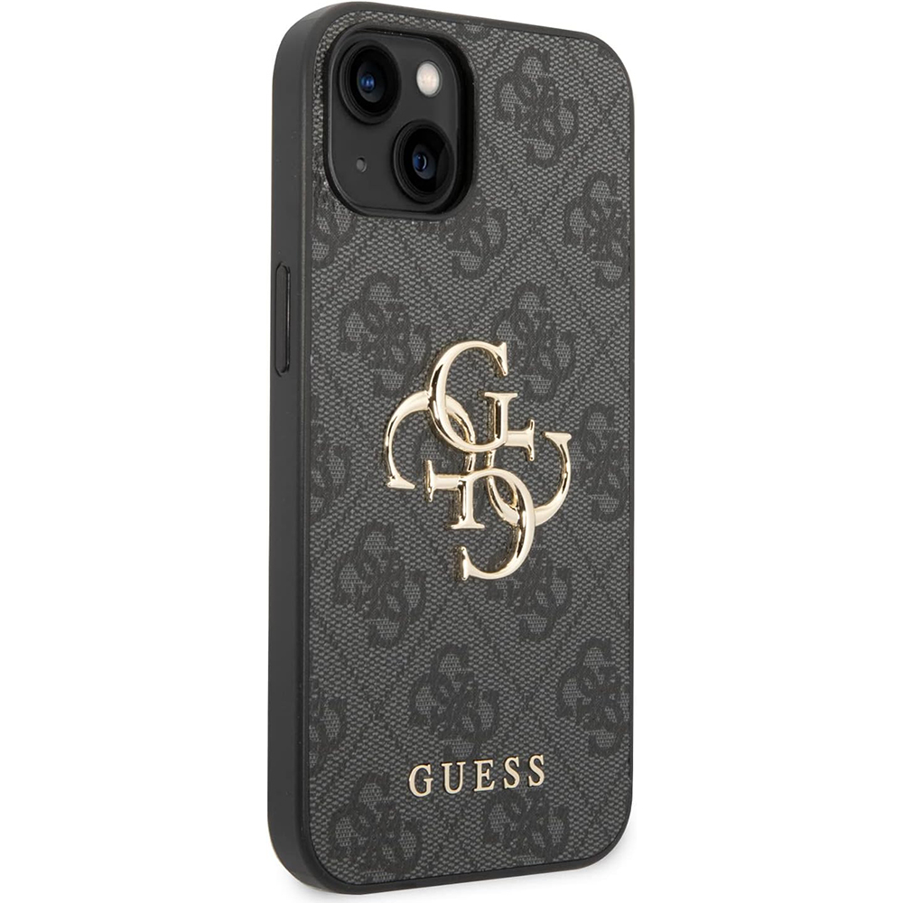 Husa pentru iPhone 15 Plus - Guess Hardcase 4G Big Metal Logo  - Grey [3]