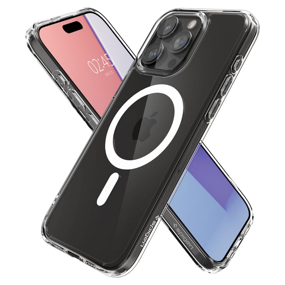 Husa pentru iPhone 15 Pro - Spigen Ultra Hybrid MagSafe - White [5]