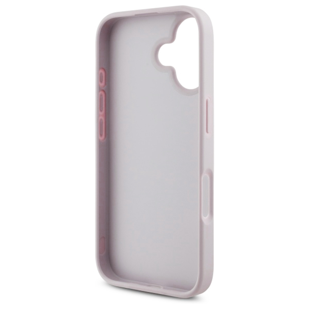 Husa pentru iPhone 16 - Guess Hardcase 4G Big Logo  - Pink [6]