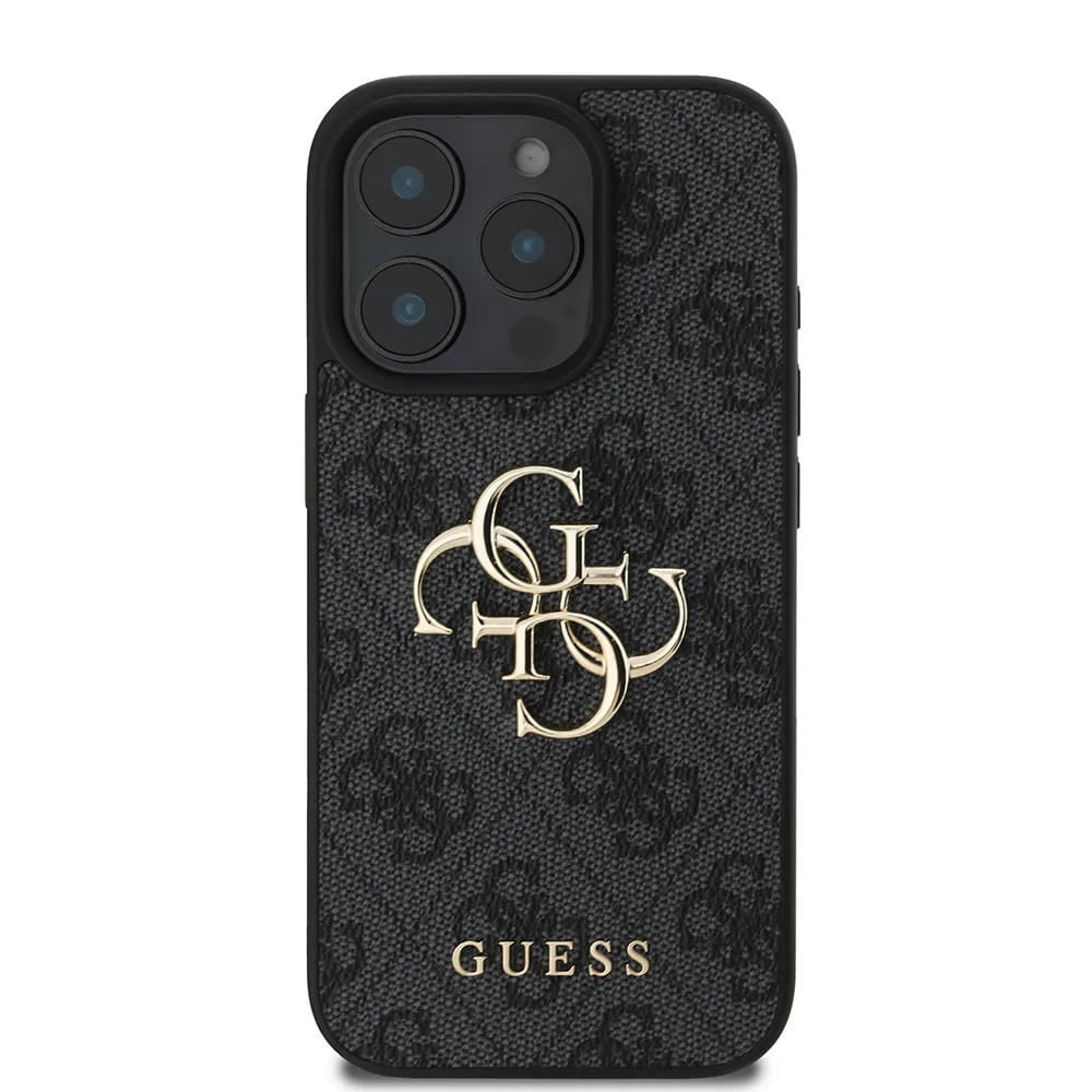 Husa pentru iPhone 16 Pro Max - Guess Hardcase 4G Big Logo  - Black [2]