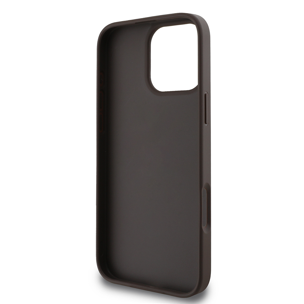 Husa pentru iPhone 16 Pro Max - Guess Hardcase 4G Classic  - Brown [6]