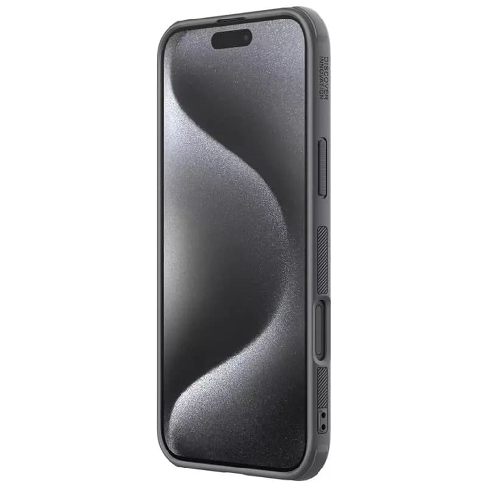Husa pentru iPhone 16 Pro Max - Nillkin Super Frosted Shield Pro - Titanium Gray [3]