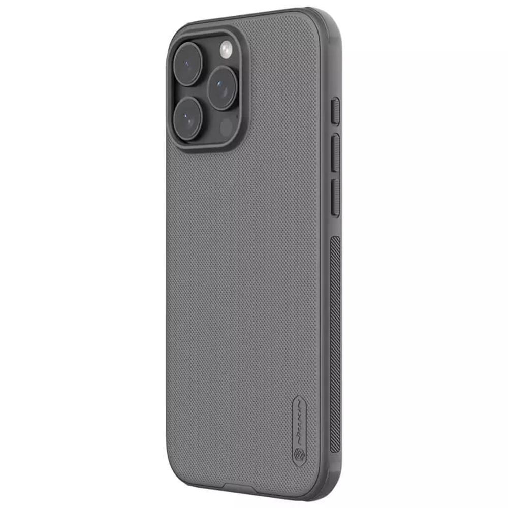 Husa pentru iPhone 16 Pro Max - Nillkin Super Frosted Shield Pro - Titanium Gray [2]
