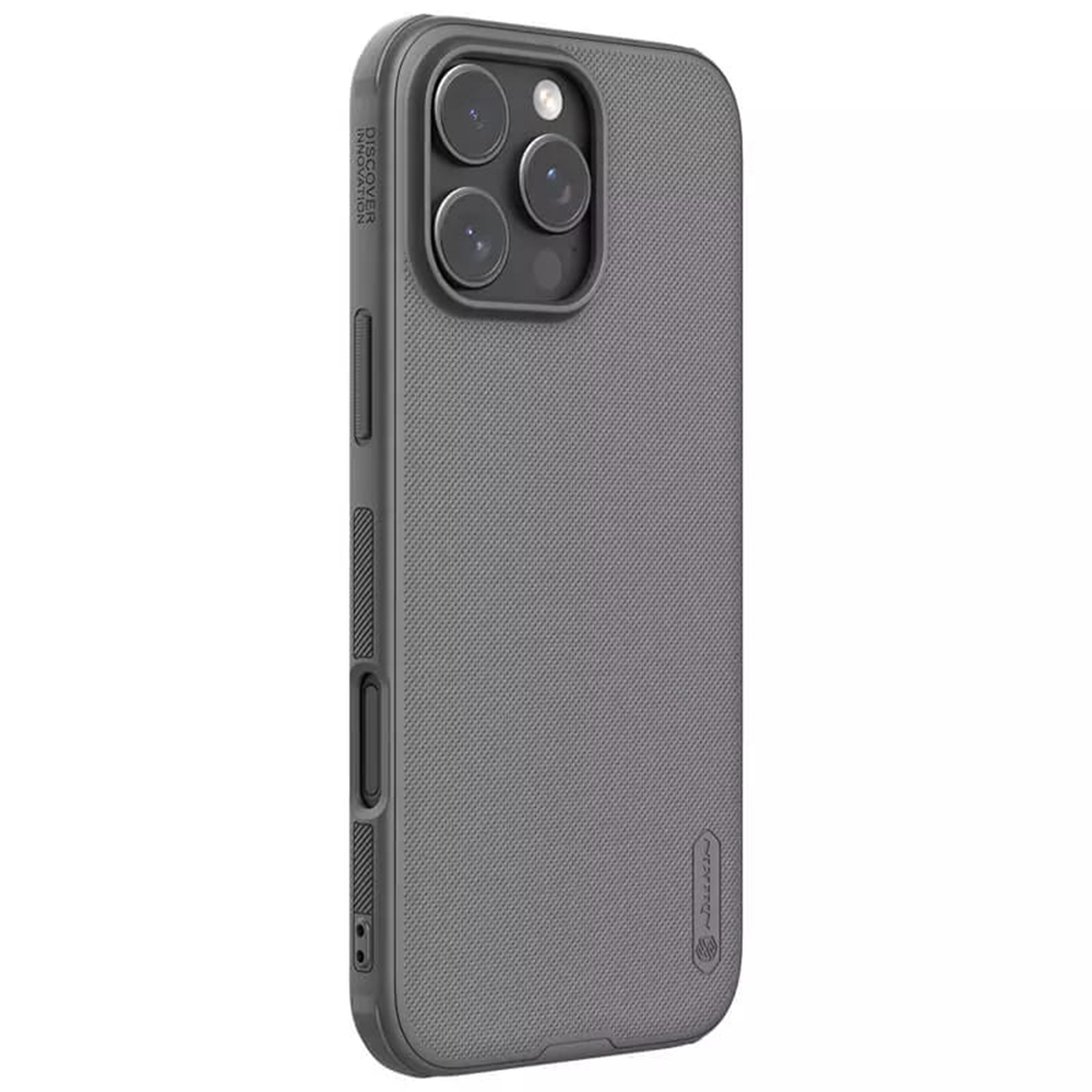 Husa pentru iPhone 16 Pro Max - Nillkin Super Frosted Shield Pro - Titanium Gray [4]