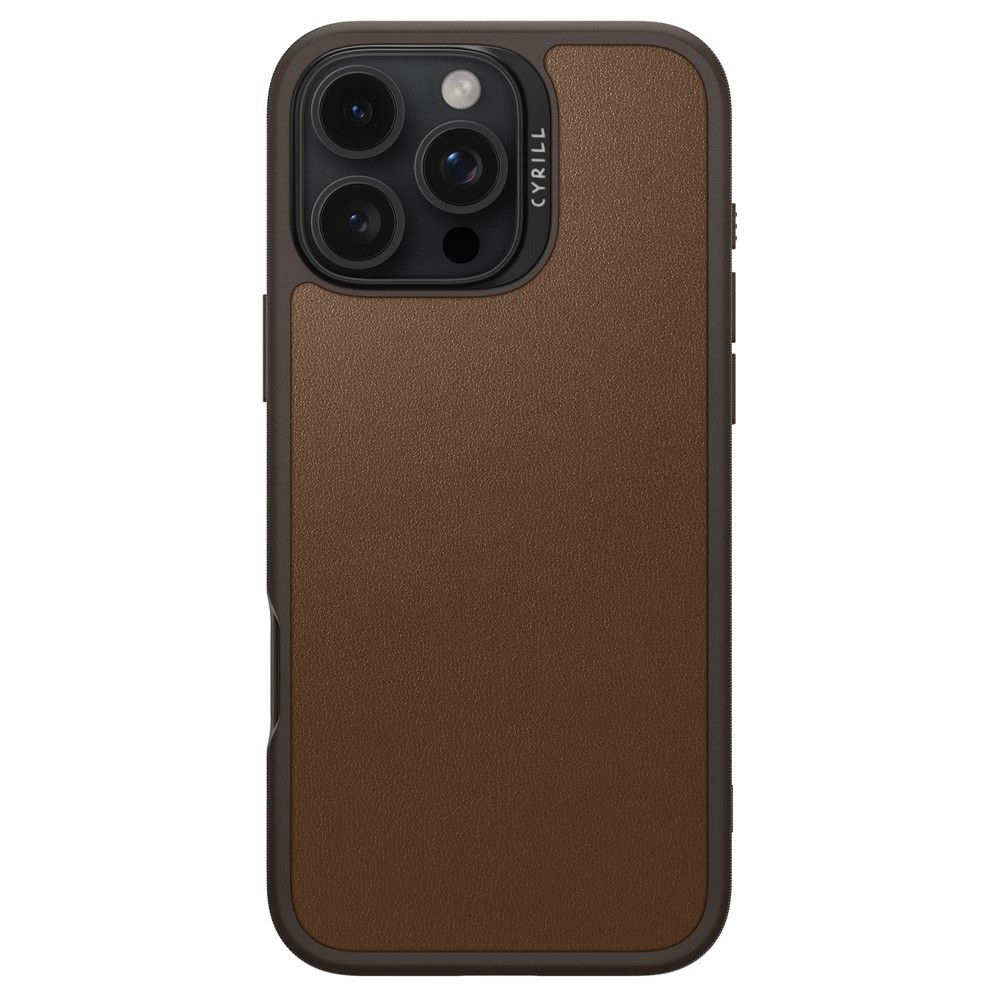 Husa pentru iPhone 16 Pro Max - Spigen Cyrill Kajuk MagSafe - Saddle Brown [3]