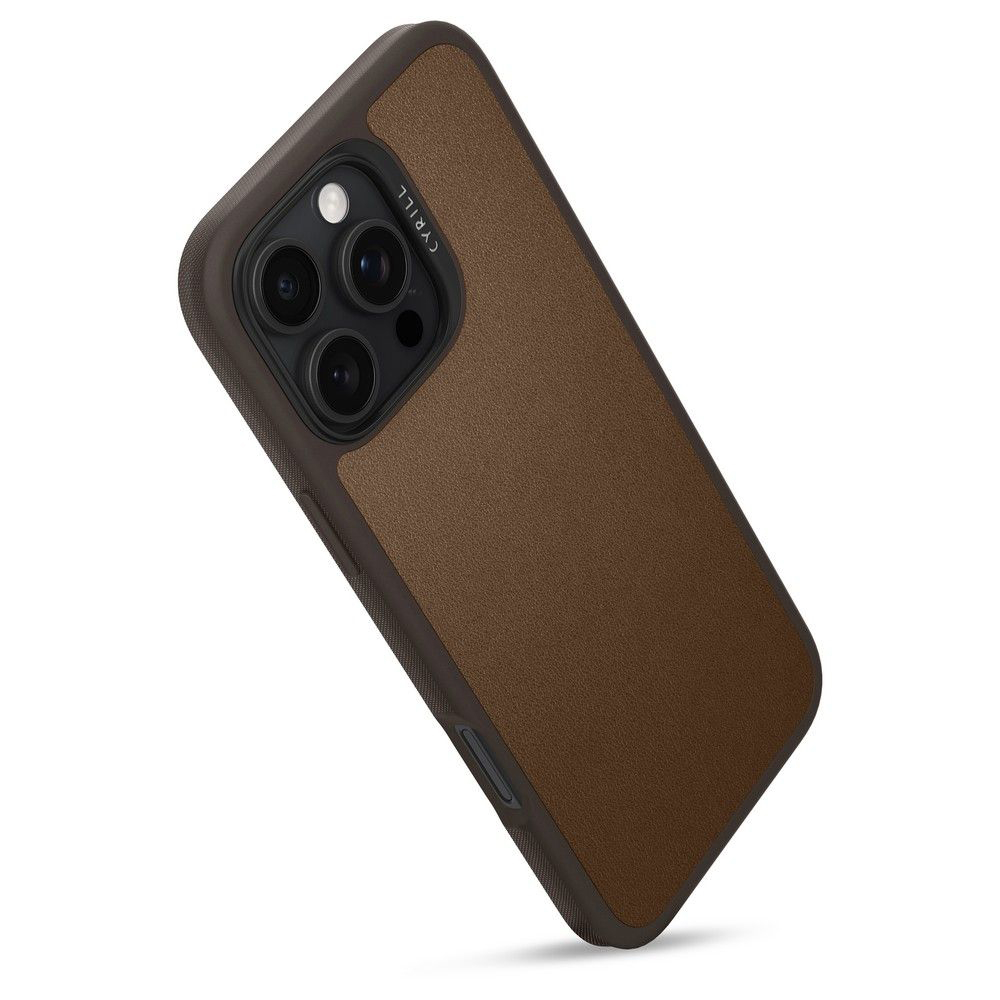 Husa pentru iPhone 16 Pro Max - Spigen Cyrill Kajuk MagSafe - Saddle Brown [5]