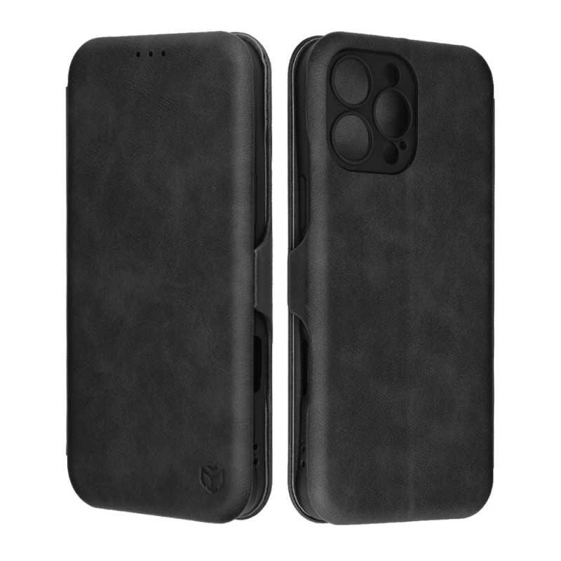 Husa pentru iPhone 16 Pro Max , Techsuit Safe Wallet Plus , Negru [3]