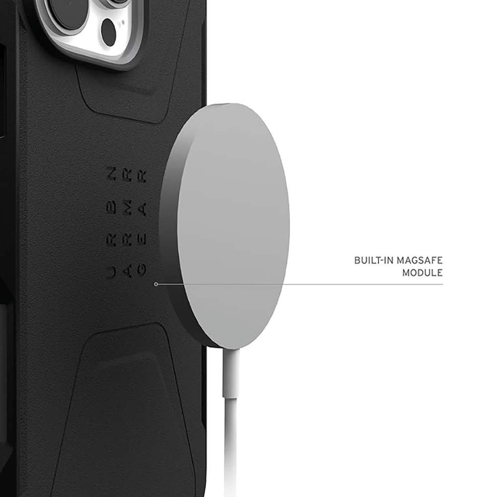 Husa pentru iPhone 16 Pro - UAG Civilian MagSafe - Black [5]