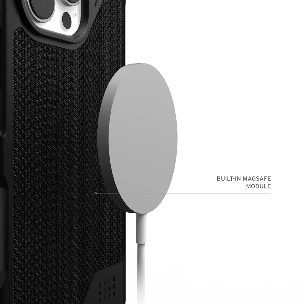 Husa pentru iPhone 17 Air - UAG Metropolis LT Magsafe - Kevlar Black [7]
