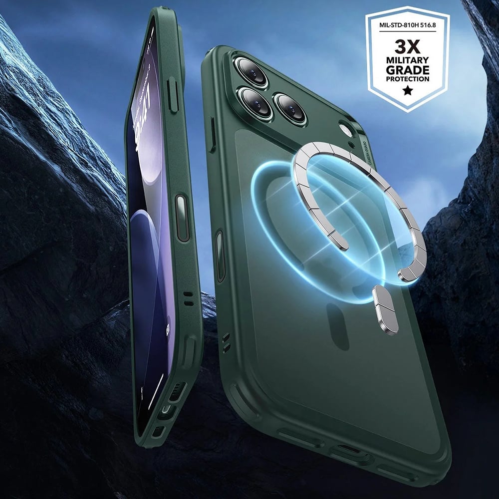 Husa pentru iPhone 17 Pro Max - ESR Classic Hybrid HaloLock - Frosted Green [4]
