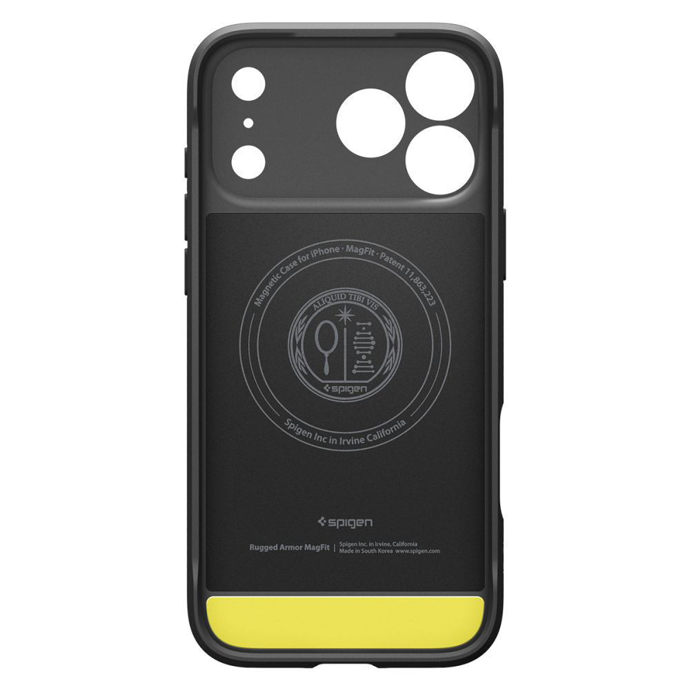 Husa pentru iPhone 17 Pro Max - Spigen Rugged Armor MagSafe - Matte Black [4]