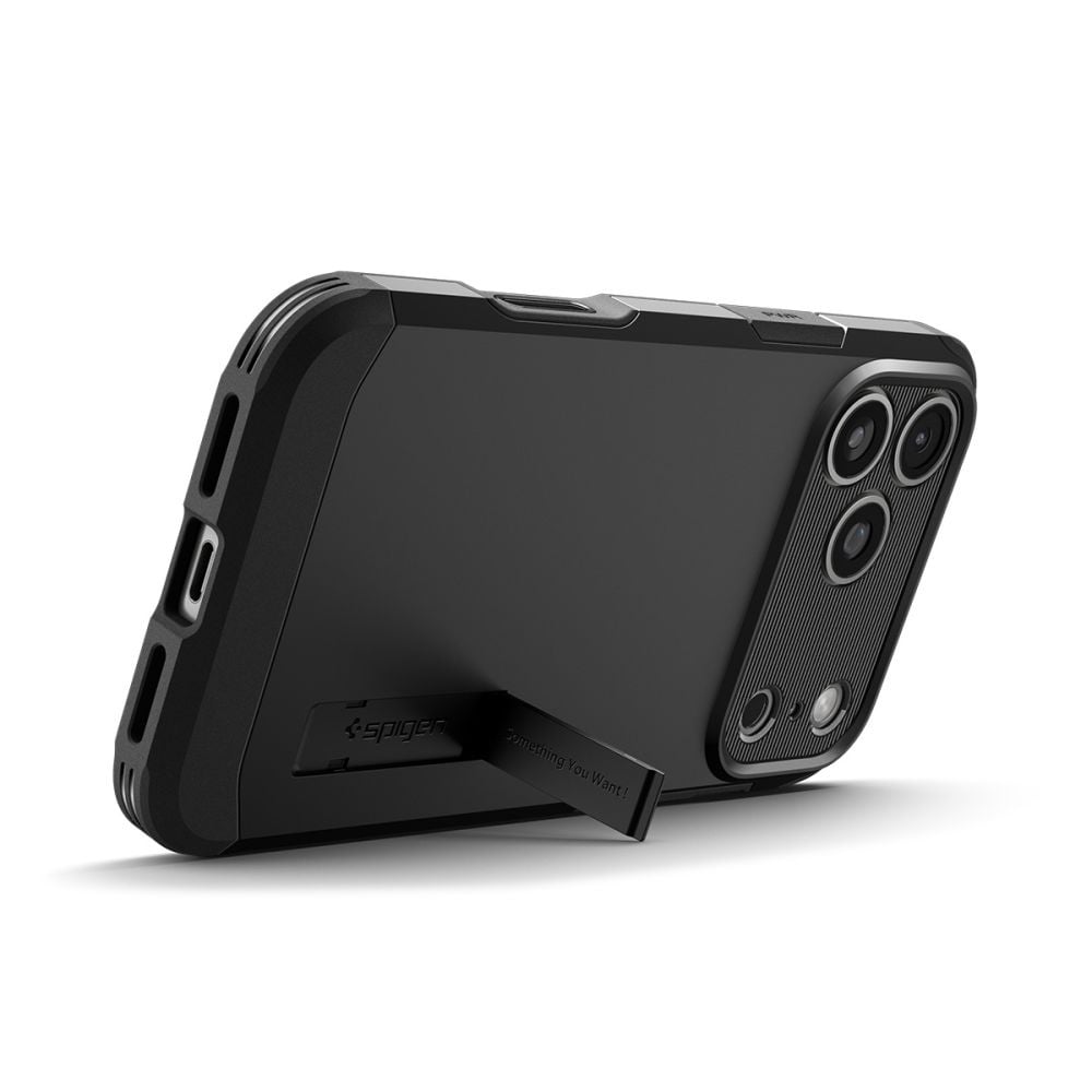 Husa pentru iPhone 17 Pro Max - Spigen Tough Armor "T"  MagSafe - Black [6]